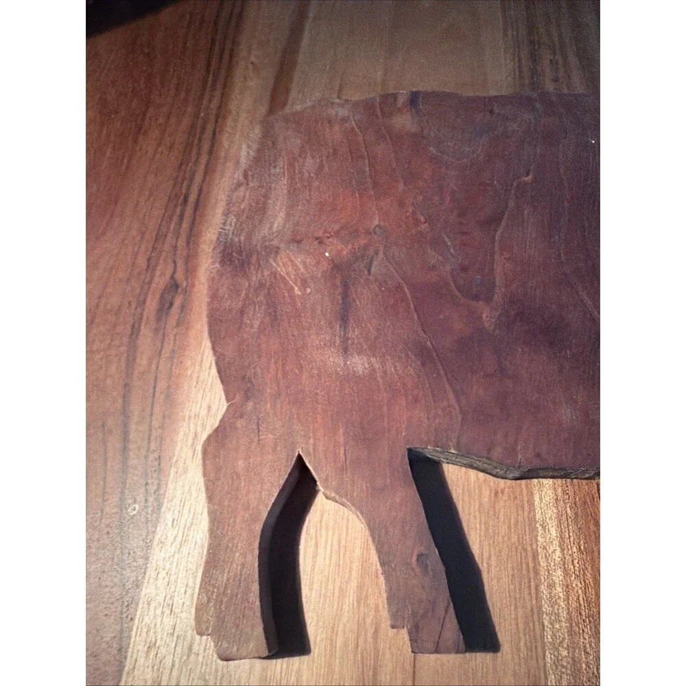 Cherry Wood Sheep Cutting Board/Wall Plaque 9.5”x8.75”- Cottagecore